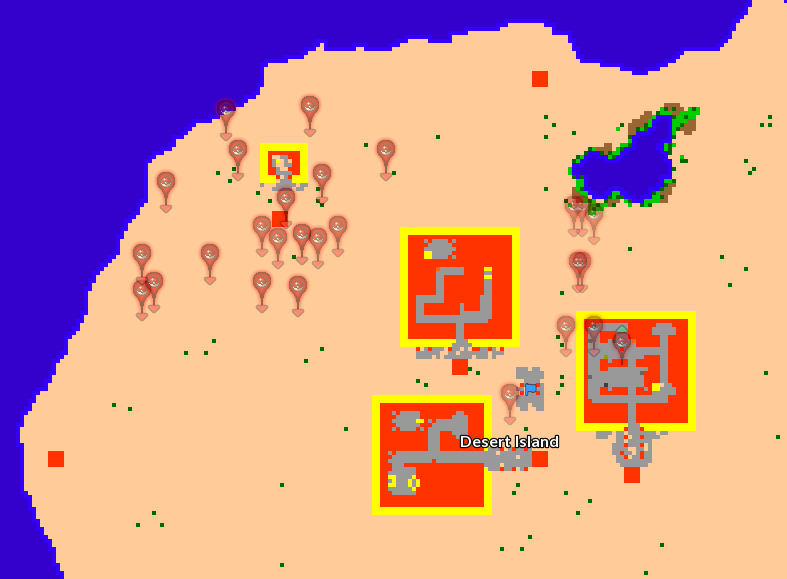 Main Location: Desert Island