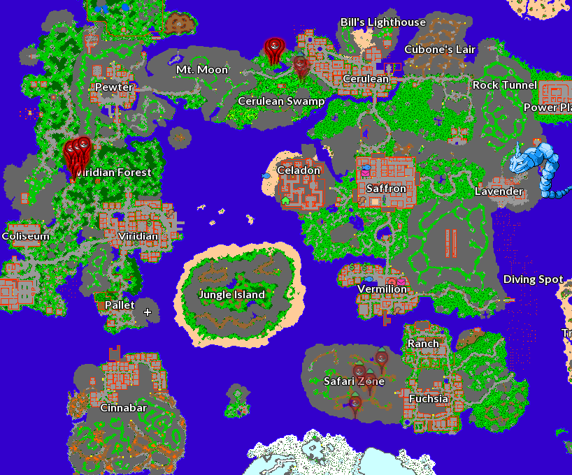 Main Location: Kanto Main Location: Kanto