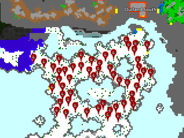 Outland Location: 150+ Outland South