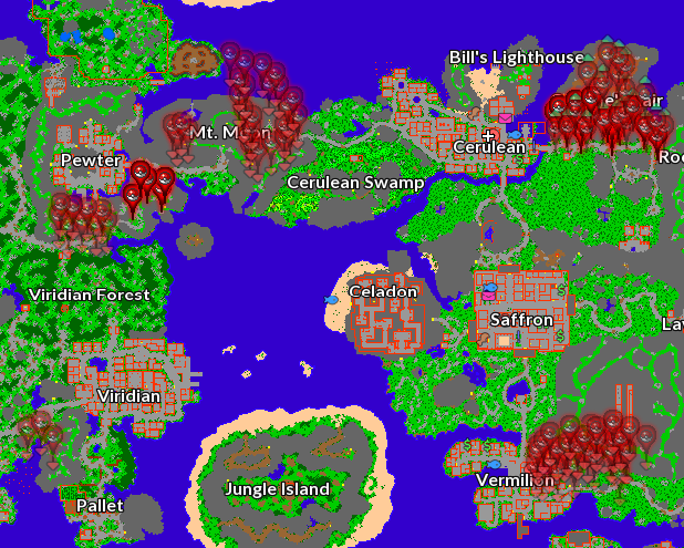 Main Location: Kanto