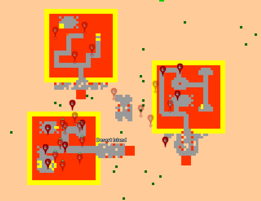 Main Location: Desert Island