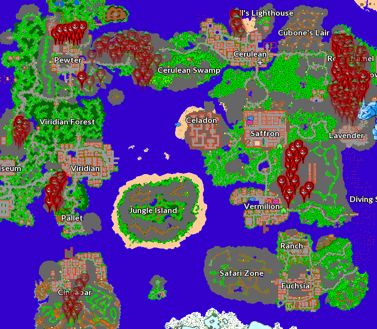 Main Location: Kanto