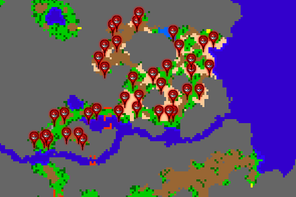 Main Location: Mandarin Island
