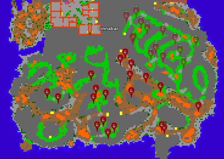 Main Location: Cinnabar