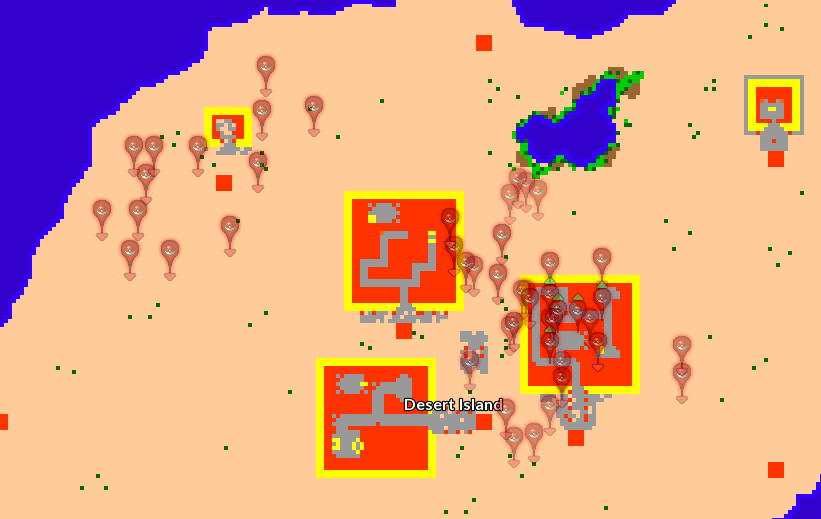 Main Location: Desert Island