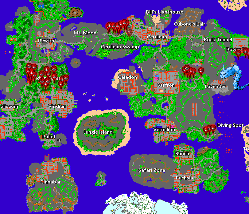 Main Location: Kanto
