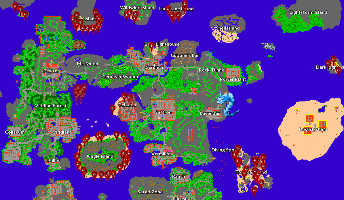 Main Location: Kanto