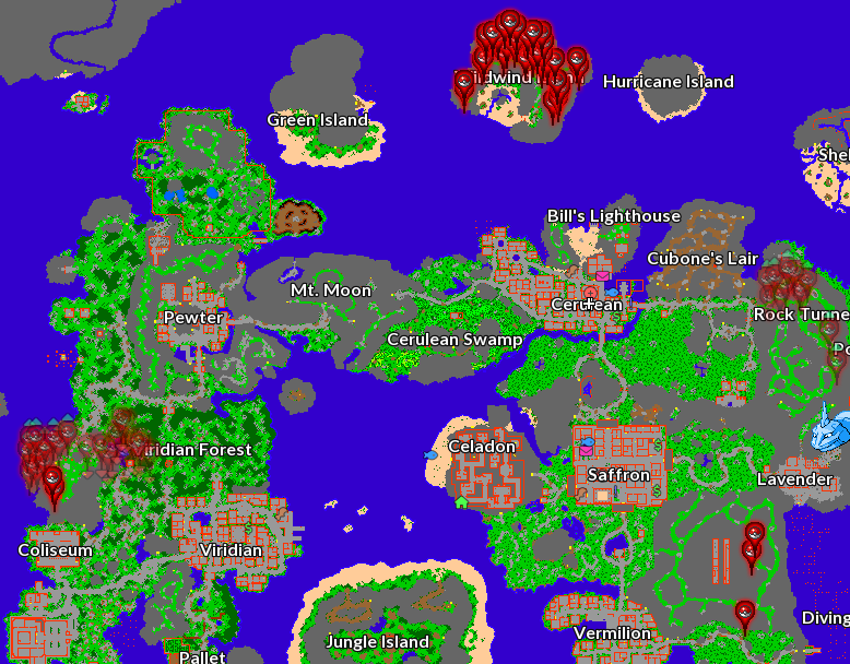 Main Location: Kanto
