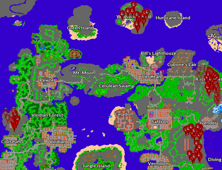 Main Location: Kanto