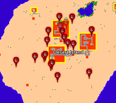 Main Location: Desert Island