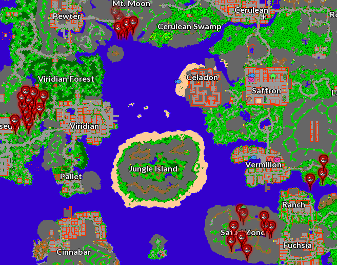 Main Location: Kanto