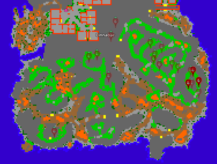 Main Location: Cinnabar