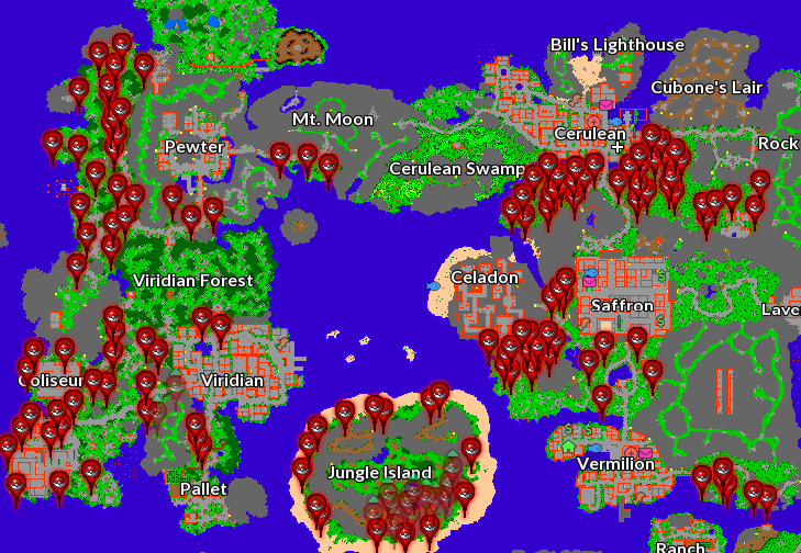 Main Location: Kanto