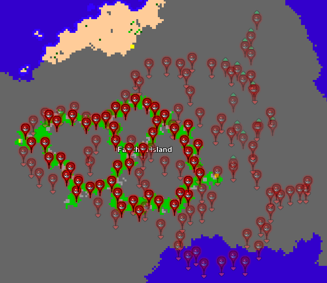 Main Location: Fairchild Island