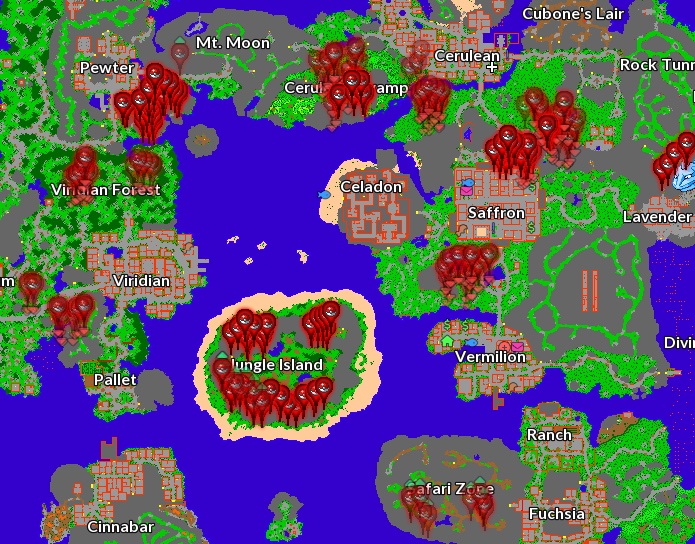 Main Location: Kanto