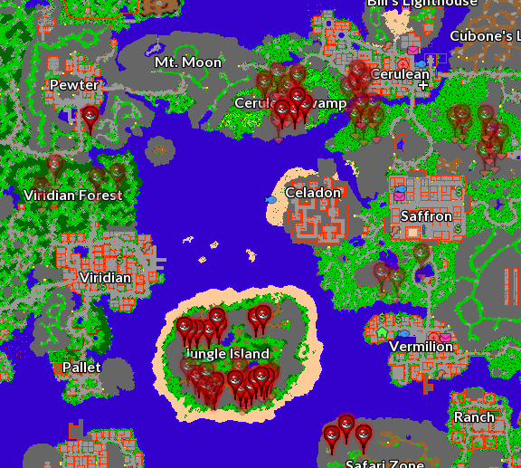 Main Location: Kanto Main Location: Kanto