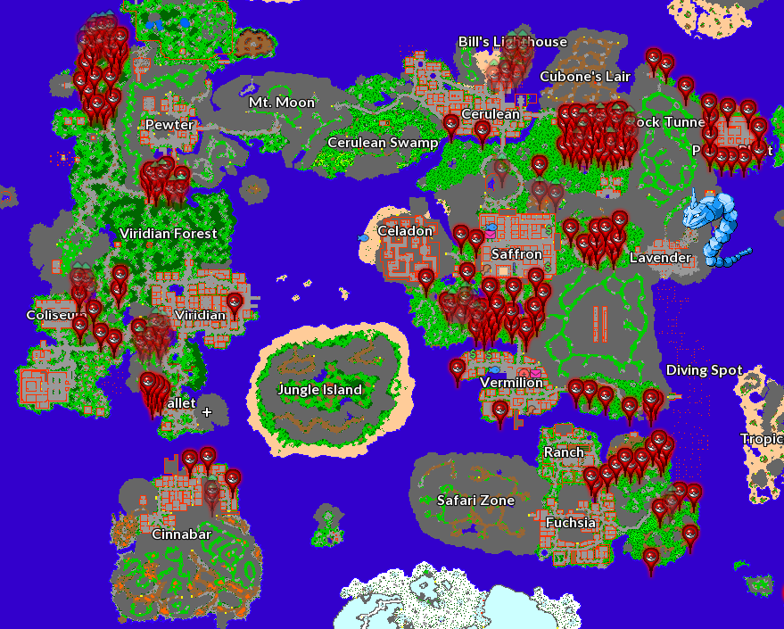 Main Location: Kanto Main Location: Kanto