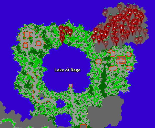 Johto Location: Lake of Rage