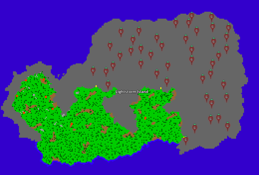 Main Location: Lightstorm Island