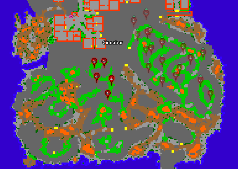 Main Location: Cinnabar