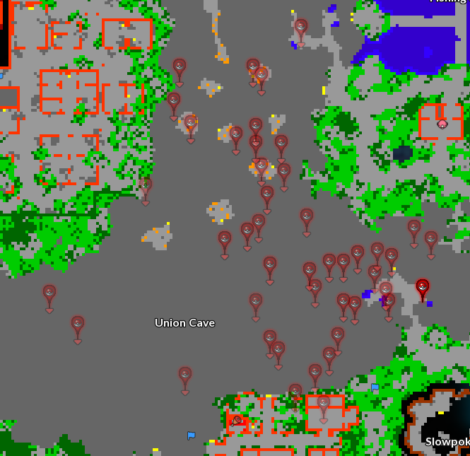 Johto Location: Union Cave
