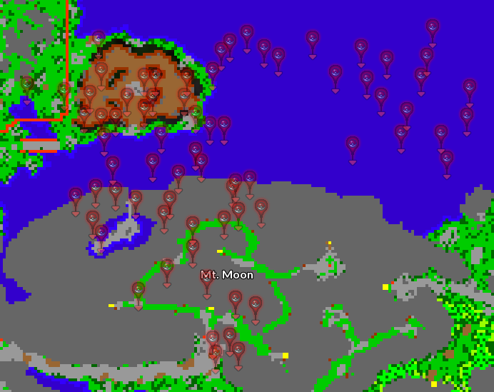 Main Location: MT. Moon