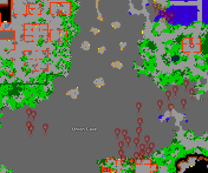 Johto Location: Union Cave