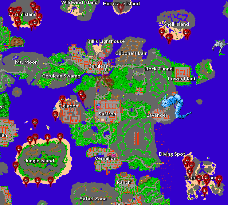 Main Location: Kanto