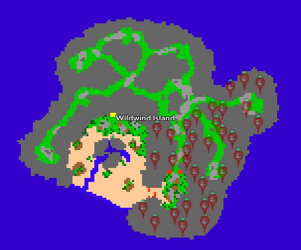 Main Location: Wildwind Island