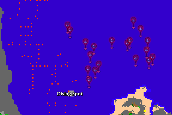 Main Location: Diving Spot