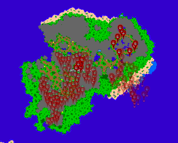 Johto Location: Tangle Island