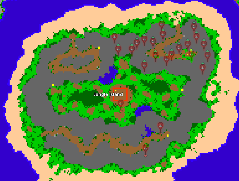 Outland Location: Jungle Island
