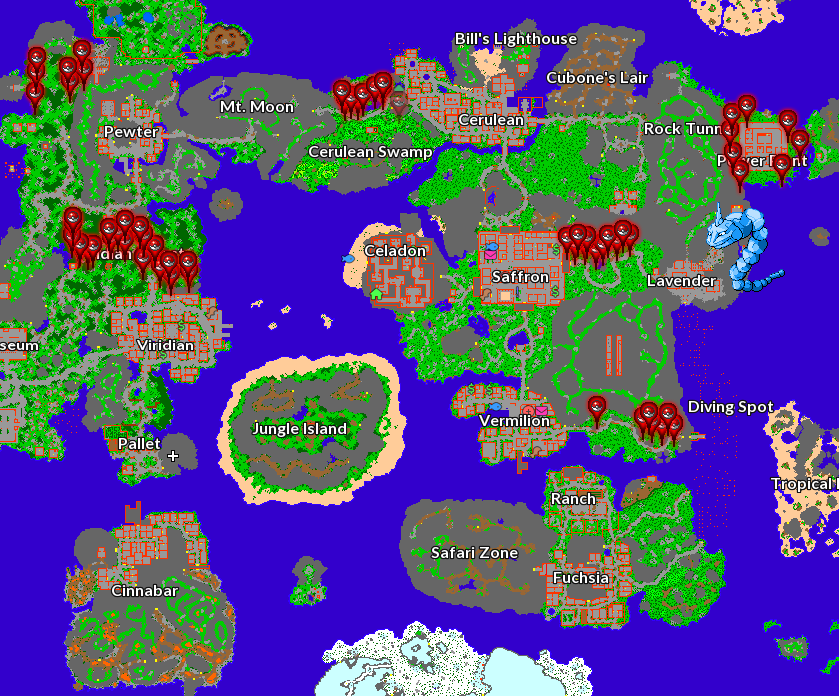 Main Location: Kanto
