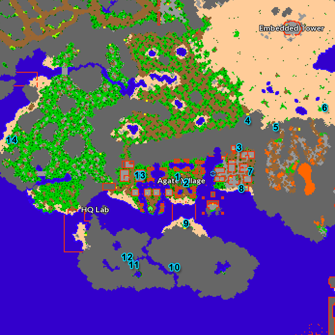 Agate Map