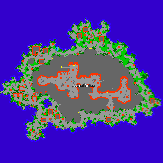 Astral Ruins Map