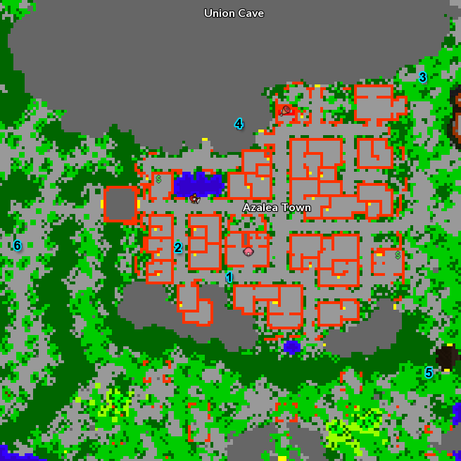 Azalea Map