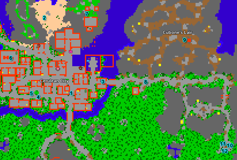 Cerulean Map