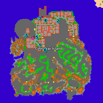 Cinnabar Map