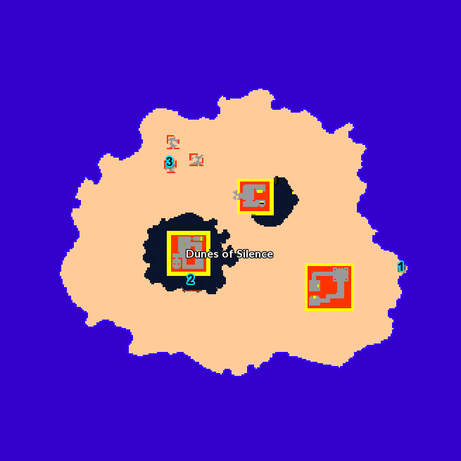 Dunes of Silence Map