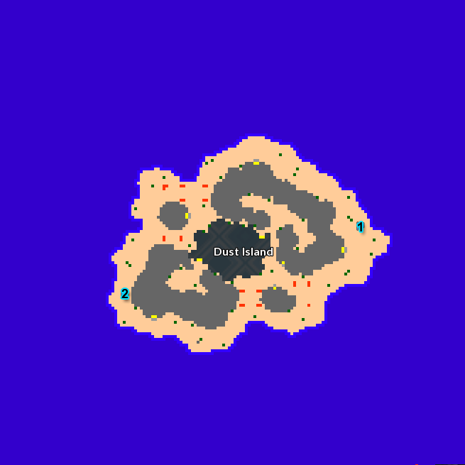 Dust Island Map