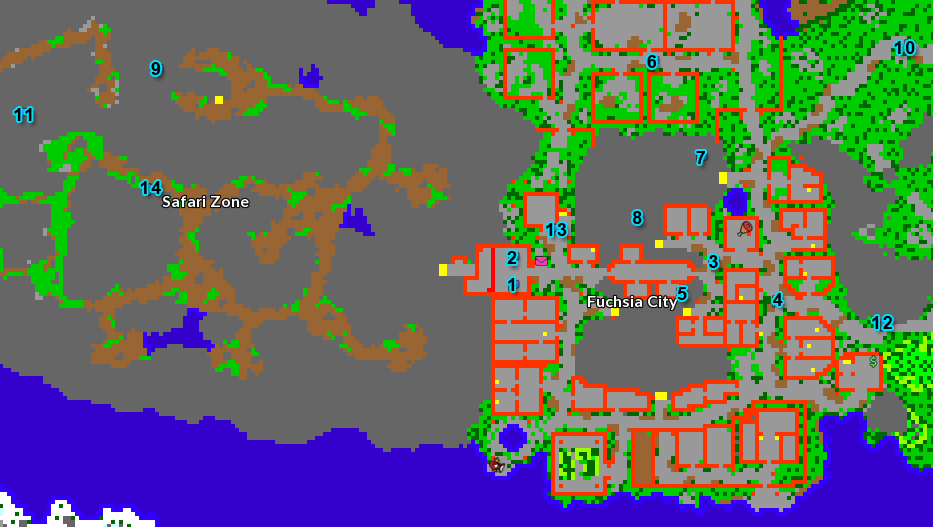 Fuchsia Map