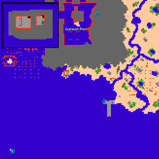 Gateon Port Map