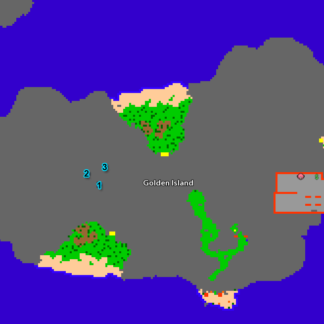 Golden Island Map