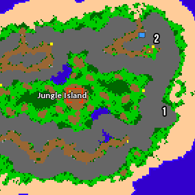 Jungle Island Map