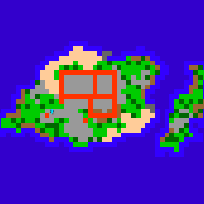 Lance Island Map
