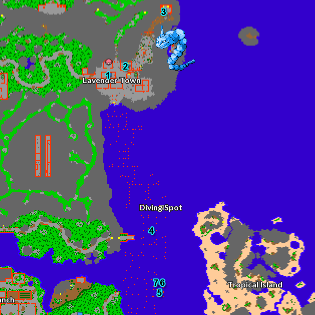 Lavender Map