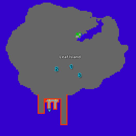 Leaf Island Map