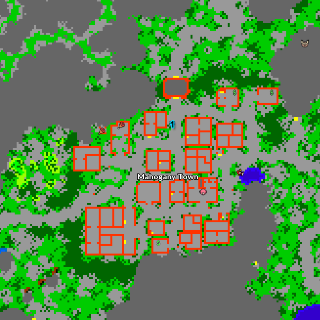 Mahogany Map