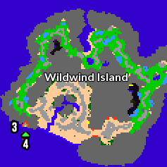 NW Wildwind Island Map