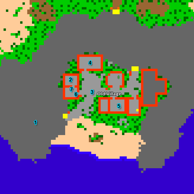 Old Village Map